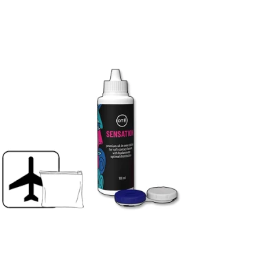 Afbeelding van Oté Sensation All in one 1 x 100 ml + lenshouder Lenzenvloeistof