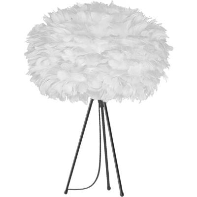 Afbeelding van Umage Eos Medium tafellamp white met tripod zwart Ø 45 cm