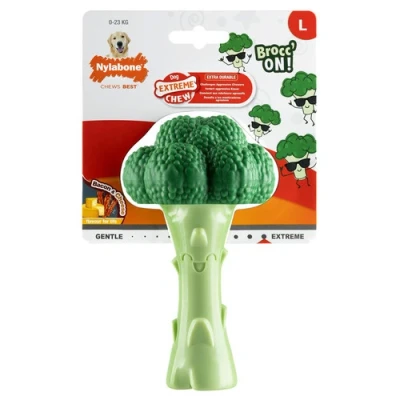 Afbeelding van Nylabone Power Chew Broccoli Bacon en Kaas Large