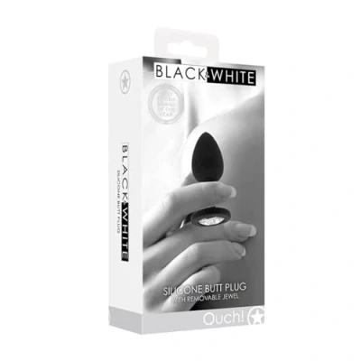 Afbeelding van Silicone Butt Plug with Removable Jewelry