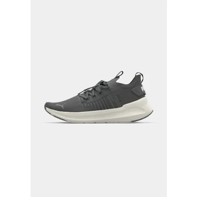 Afbeelding van Puma Softride Symmetry Fuzion Hardloopschoenen voor op de weg, Maat: 42.5, Black/dusky gray/vapor gray Schoenen