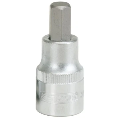 Afbeelding van KS Tools, Dopsleutel + dopmoer, 1/2 bit inbus. kort. 7/32 917 (7/32&quot;)
