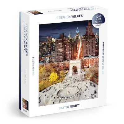 Afbeelding van Stephen Wilkes Day to Night(tm) Washington Square Park 1000 Piece Puzzle