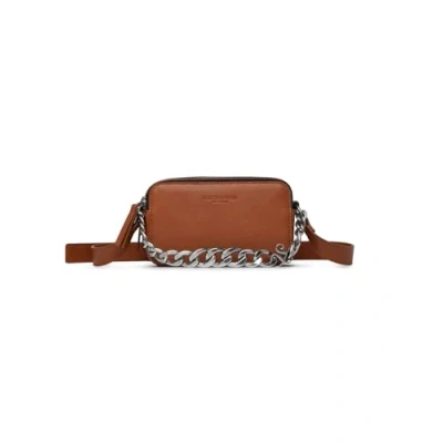 Afbeelding van SCOTCH &amp; SODA Schoudertas Reporter Bag Cognac Lichtbruin