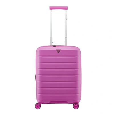 Afbeelding van Roncato B Flying Expandable Trolley 55 spot pink Harde Koffer