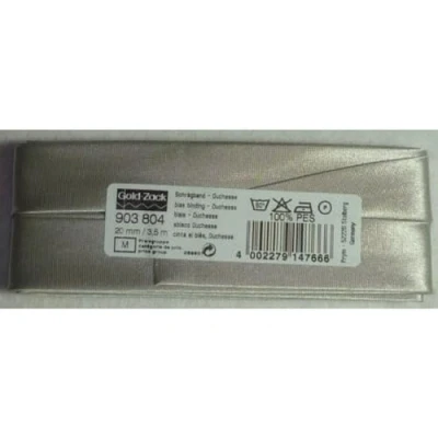 Afbeelding van Prym zilvergrijs (20 mm, 3,5 m) bias bindende hertogesse 1 Stuk