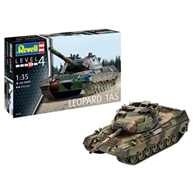 Afbeelding van 1:35 Revell 03320 Leopard 1A5 Tank Plastic Modelbouwpakket