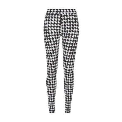 Afbeelding van Urban Classics SOFT AOP Legging, Dames, Maat: 3XL, Blackhoundstooth