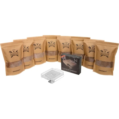 Afbeelding van Rookmot Assortiment XXL Cold Smoke Generator BBQ Rookhout