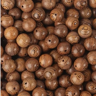 Afbeelding van DAHI kralen houten ca. 150st 12mm ambachtelijke voor DIY sieraden productie (12mm/150stk)