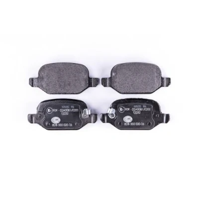 Afbeelding van HELLA 8DB 355 020 761 Remblokkenset Met akoestische slijtagewaarschuwing FIAT: 500L (351, 352) 1.6 D Multijet, 0.9 Natural Power, 1.4,