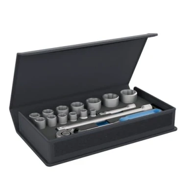 Afbeelding van Gedore TC19MU10 dopsleutelset 1/2&quot;, in etui, 16 delig