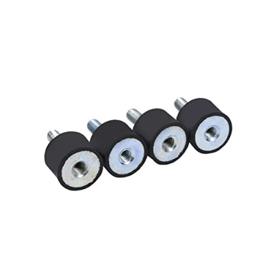 Afbeelding van huaer Schokdemper trillingsdempers, 4x M8 M6 rubberen bevestigingen Anti vibratie Silentblock spoelen Rubber isolatorbevestigingen(VD20*15 M6*18)