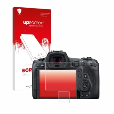 Afbeelding van upscreen Schermbeschermer voor Canon EOS R5 Screen Protector Transparant, Antikras, Anti Vingerafdruk