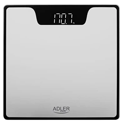 Afbeelding van Adler Personenweegschaal Met LED Display AD 8174s Zilver