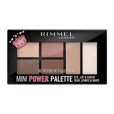 Afbeelding van Rimmel London Mini Power Palette Oogschaduw 003 Queen