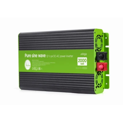 Afbeelding van 12 V DC AC omvormer met zuivere sinusgolf, 2000 W
