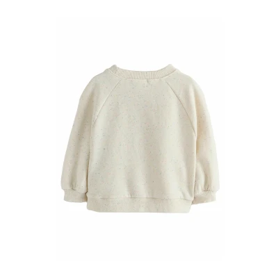 Afbeelding van Next CREW Sweater voor kinderen, Maat: 80, Oatmeal