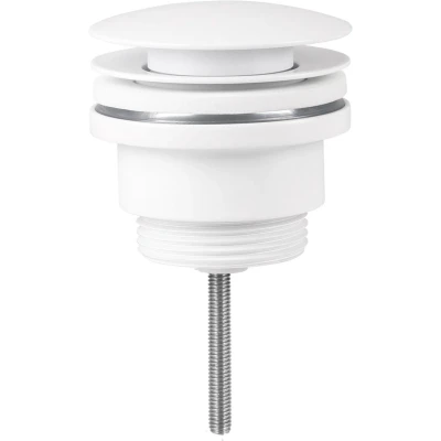 Afbeelding van Differnz afvoerplug pop up design mat wit