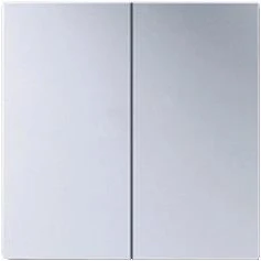 Afbeelding van Jung A595AL Knop Inzetstuk 1 voudig Aluminium
