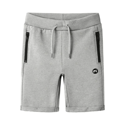 Afbeelding van NAME IT KIDS sweatshort grijs melange