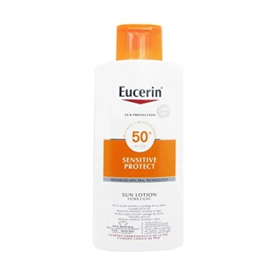 Afbeelding van Eucerin Sun Extra Light Lotion Spf50 400ml