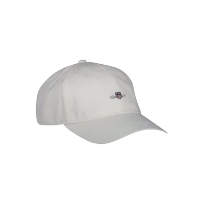 Afbeelding van GANT heren pet shield twill logo wit