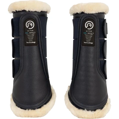 Afbeelding van Anky Gel Impact ATB22001 Beenbeschermer blauw maat:m
