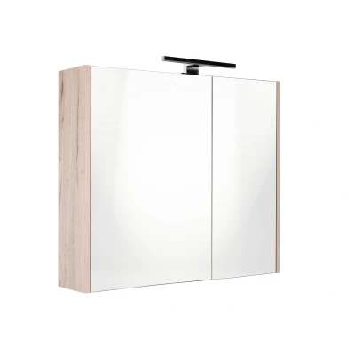 Afbeelding van Best Design Happy spiegelkast met verlichting mdf 80x60 cm Halifax
