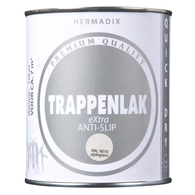 Afbeelding van Hermadix Trappenlak Extra Zijdeglans Wit 750 ml