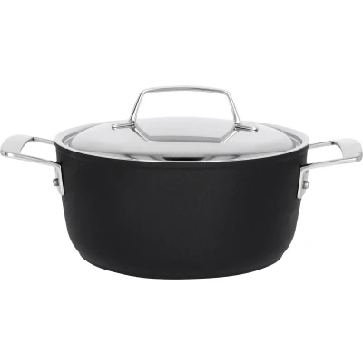 Afbeelding van Demeyere Kookpan Alu Pro 5 Duraslide Titanium ø 24 cm / 4.25 liter