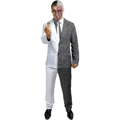 Afbeelding van FUNIDELIA Two Face kostuum Batman voor mannen Maat: Standaard