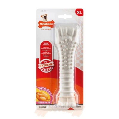 Afbeelding van Nylabone Extreme Chew Voor Harde Bijters Kipsmaak VANAF 23 KG (57652)