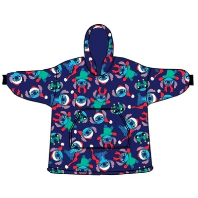 Afbeelding van LILO &amp; Stitch Noel Zweetponcho Taille Volwassene