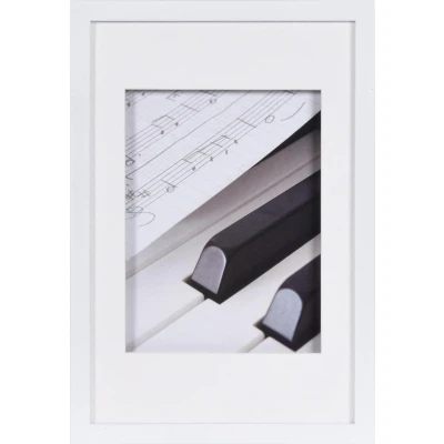 Afbeelding van Henzo Fotolijst Piano Fotomaat 20x30 cm Wit