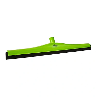 Afbeelding van Vikan Klassieke Vloertrekker Kop met vaste nek en Zwart Rubber 60cm Limoen
