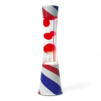 Afbeelding van Fisura Lavalamp. Lamp met ontspannend effect. Inclusief reservelamp. 11 cm x 39,5 cm. (Kapper)