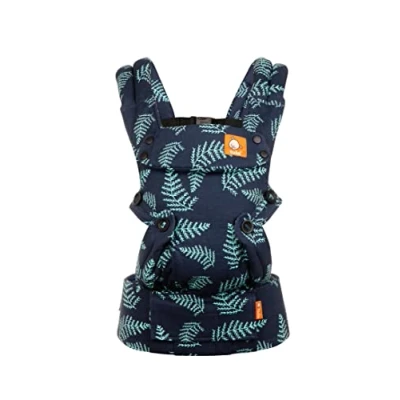 Afbeelding van Tula Explore Babydrager voor pasgeborenen vanaf de geboorte, ergonomische babydraagtas, buikdrager, rugband, Everblue