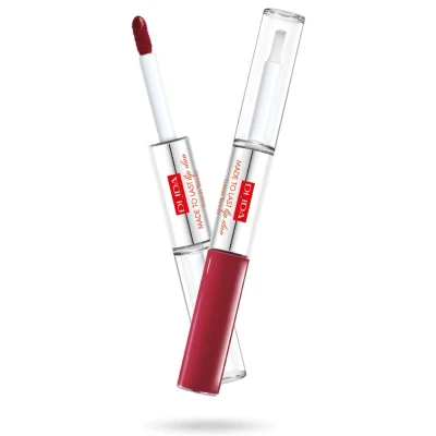 Afbeelding van Pupa Made To Last Lip Duo 005 Deep Ruby 5% korting code PUPA5