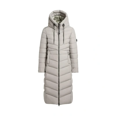 Afbeelding van khujo Stepp Ingram Wintermantel, Dames, Maat: XS, Blizzard grey
