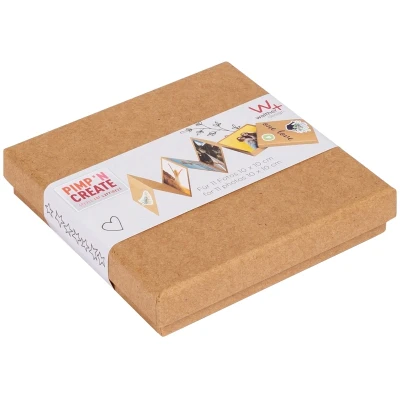 Afbeelding van Leporello box walther design 11 fotos formaat 10x10cm kraft