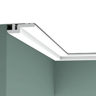 Afbeelding van Orac C394 Steps kroonlijst 200x3,1x9,5 cm voor vloer, wand en plafondafwerking