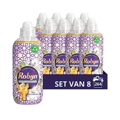 Afbeelding van 8x Robijn Klein &amp; Krachtig Wasmiddel Color 19 Wasbeurten 665 ml