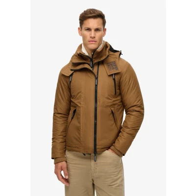 Afbeelding van Superdry Mannen Mountain Windbreaker met Capuchon Bruin Grootte: Xxl