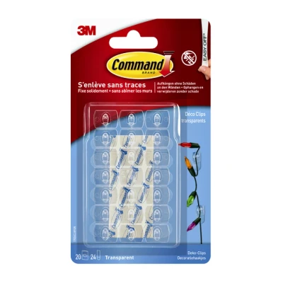 Afbeelding van Bevestigingsstrip Command 20 deco clips