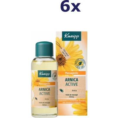 Afbeelding van 6x Kneipp Massageolie Arnica Active 100 ml