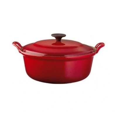 Afbeelding van Braadpan Le Creuset Faitout Kersenrood 28 cm
