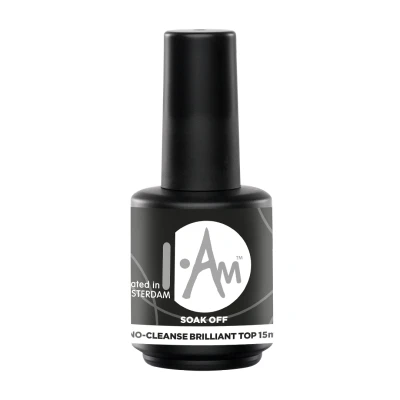 Afbeelding van I.Am Soak Off No Cleanse Brilliant Top (15ml)