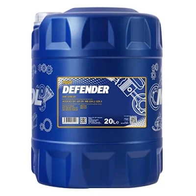 Afbeelding van MANNOL Defender 10W 40 API SL/CF motorolie, 20 liter