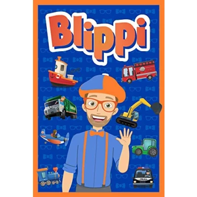 Afbeelding van Blippi Fleecedeken officieel ontwerp van Youtuber Bedsprei superzachte deken 100 x 150 cm